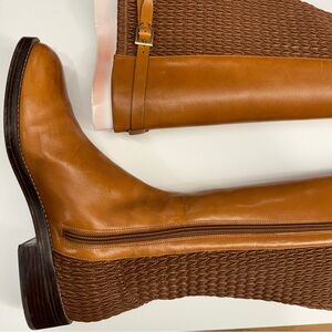Cole Haan Brown Leather Over the Knee Boots